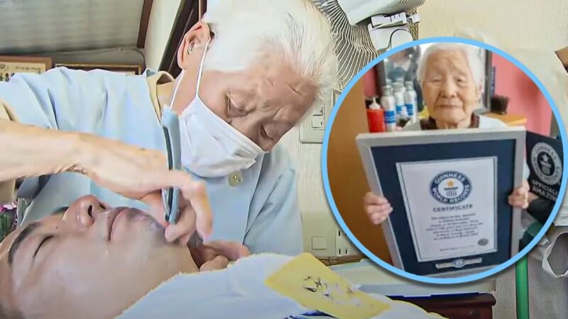 ‘World’s oldest female barber’, 108, inspires with wisdom ‘hold no grudges, feel no jealousy’