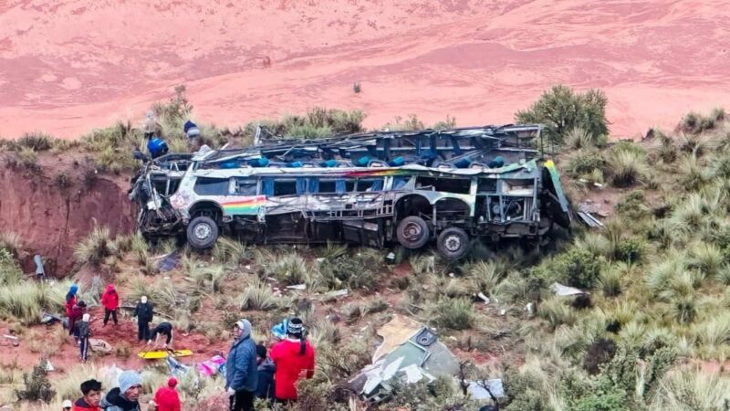At least 31 dead, 22 injured in Bolivia after truck rams into bus