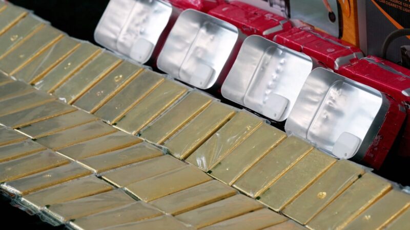 Hong Kong customs uncovers gold bars worth HK million in Japan-bound shipment