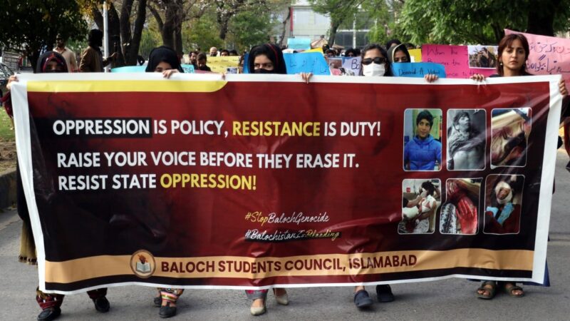 Leading human rights, Baloch advocate detained in Pakistan