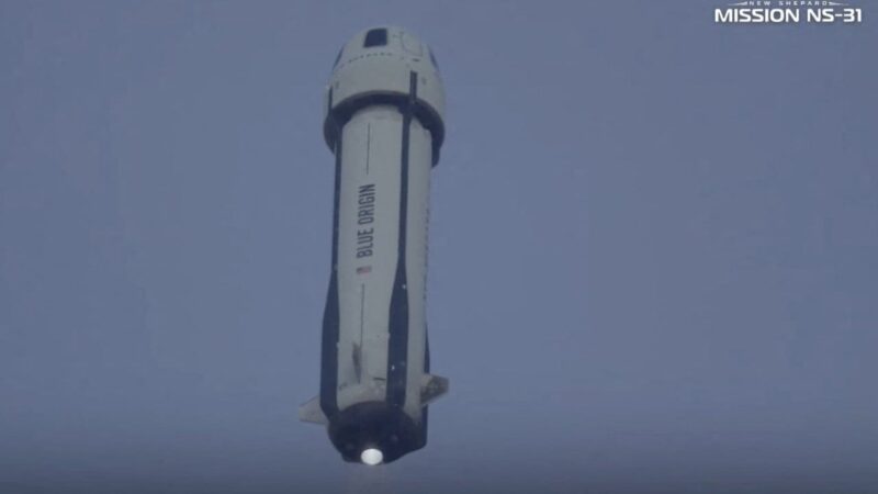 Katy Perry and historic all-female crew launch to space on Bezos’ Blue Origin rocket