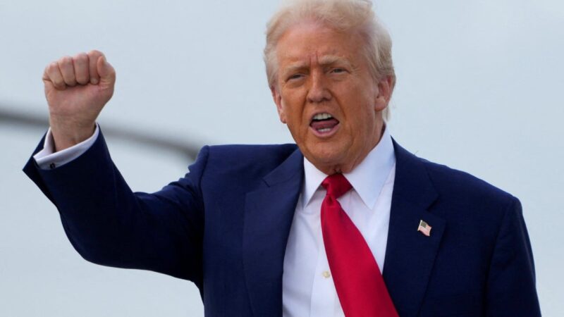 Trump doubles down on tariffs, says China ‘hit much harder’ than US