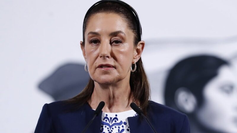 Mexico’s Sheinbaum asks TV stations to pull ‘discriminatory’ US anti-immigration ad