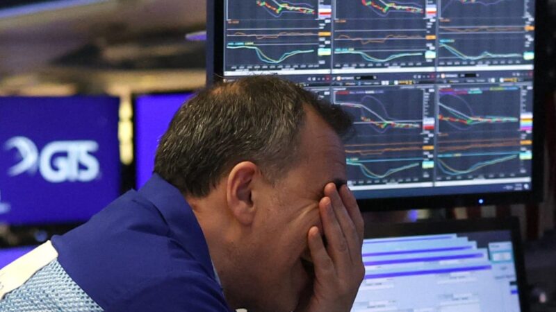 Trump warns against ‘stupid’ panic as Wall Street tumbles 1,200 points