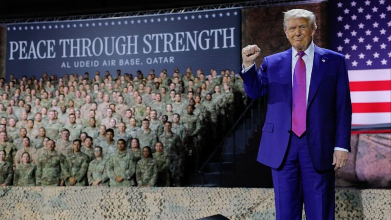 With his ‘historic’ tour, Trump puts US power back in the Middle East