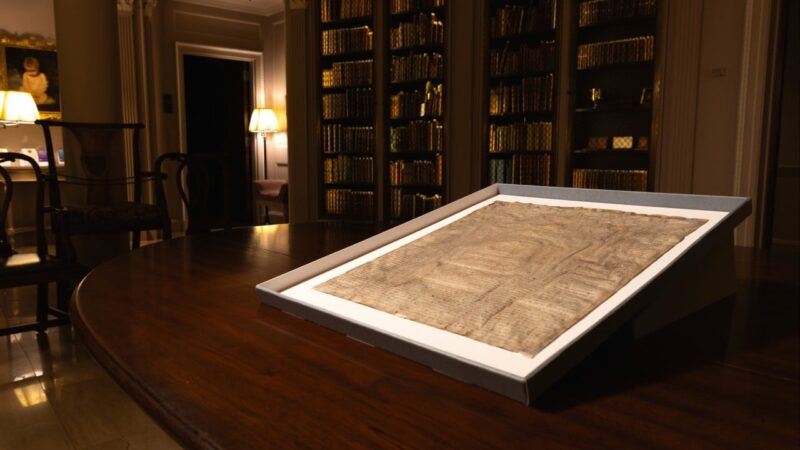 Harvard thought it had cheap copy of the Magna Carta – it turned out to be extremely rare