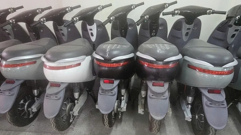 Ring making counterfeit electric motorbikes of major brands busted in Hanoi