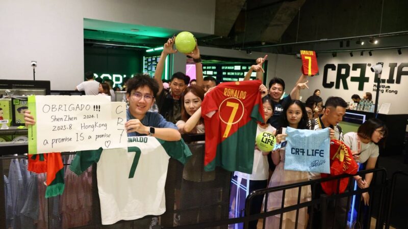 Cristiano Ronaldo surprises fans with museum visit in Hong Kong’s Tsim Sha Tsui