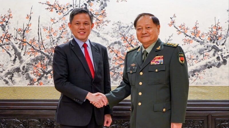 China will work with Singapore on regional stability, top military officer says
