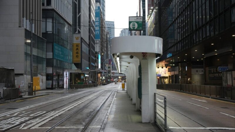 Hong Kong bankers pack luxury hotels near offices for typhoon trading