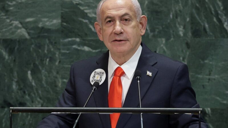 Netanyahu vows to ‘finish the job’ in Gaza amid UN walkout