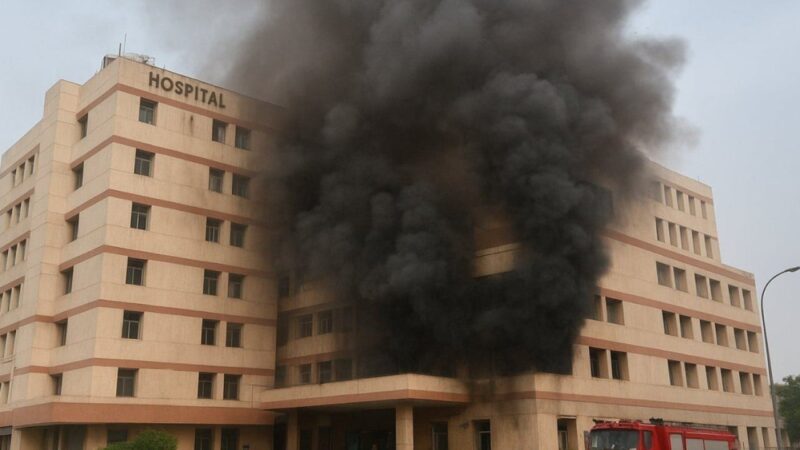 At least 6 die in hospital fire in India’s Jaipur, short circuit suspected