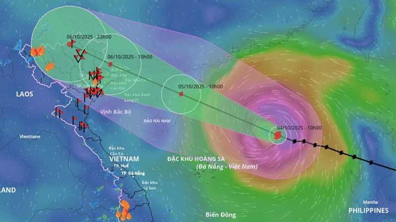 Northern Vietnam braces for Typhoon Matmo