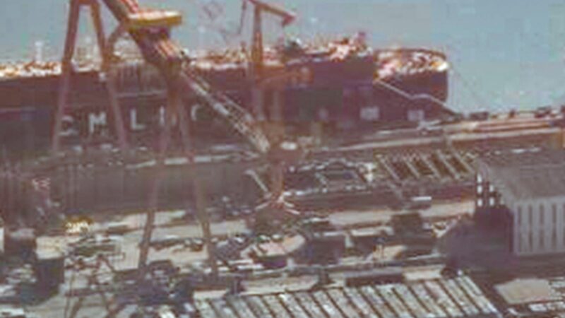 Images suggest China is building its first nuclear-powered carrier