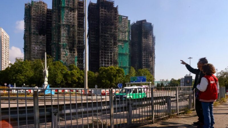 ‘Let us return’: some Tai Po fire survivors petition government for on-site rebuilding