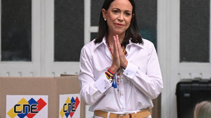 Venezuela’s Machado urges global fight for democracy after Nobel Peace Prize win