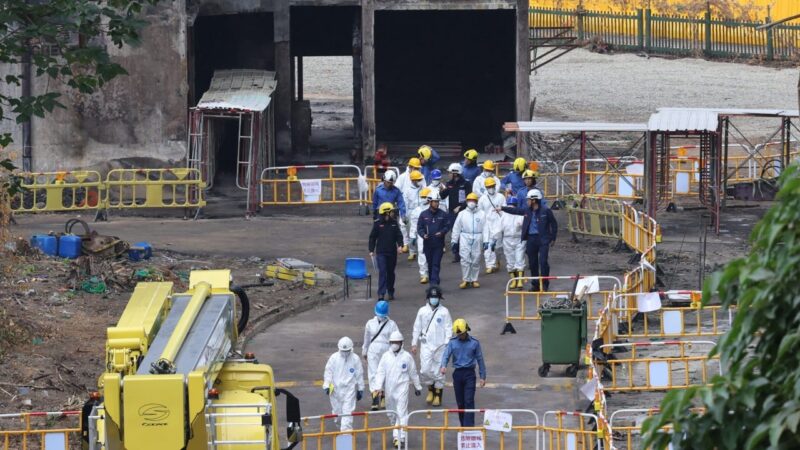 Committee probing Hong Kong fire visits Wang Fuk Court to inspect conditions