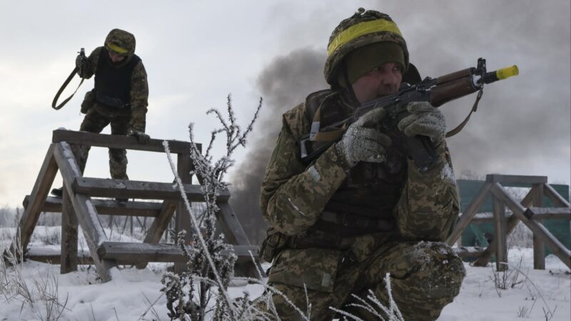 Russia slams Western ‘axis of war’ as Kyiv claims US guarantees ‘essentially ready’