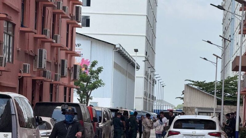 #突发事件：木牌有宪兵队进园区开始查了