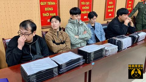 越南河内警方1月16日突袭当地一处高档别墅区，捣毁一个跨国网