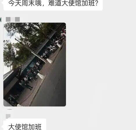 #大使馆周日加班办证，金边中国人回国潮引发舆论热议

#