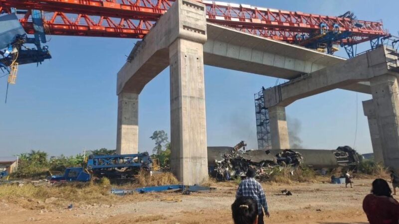 🇹🇭 泰国在建铁路事故 死亡人数升至22人

据泰国媒体