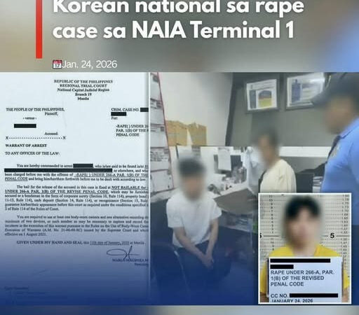#菲律宾新闻 菲警方在马尼拉机场抓获一名韩国籍强奸通缉犯