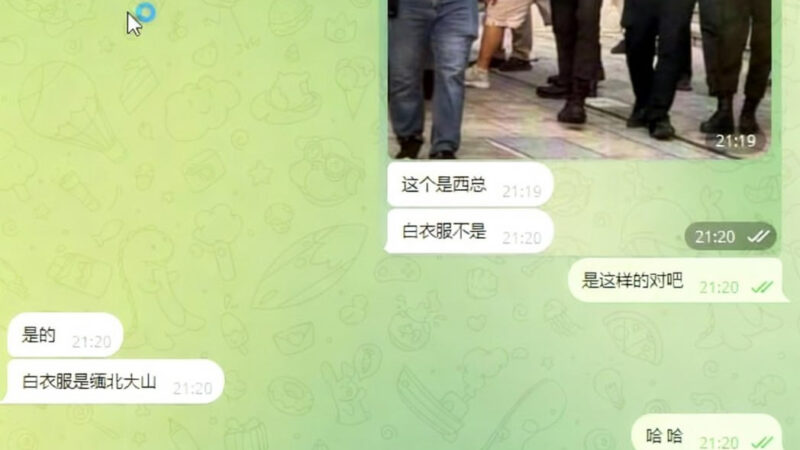 #网友反馈：

穿白衣服这个不是西总，白衣服这个是缅北大