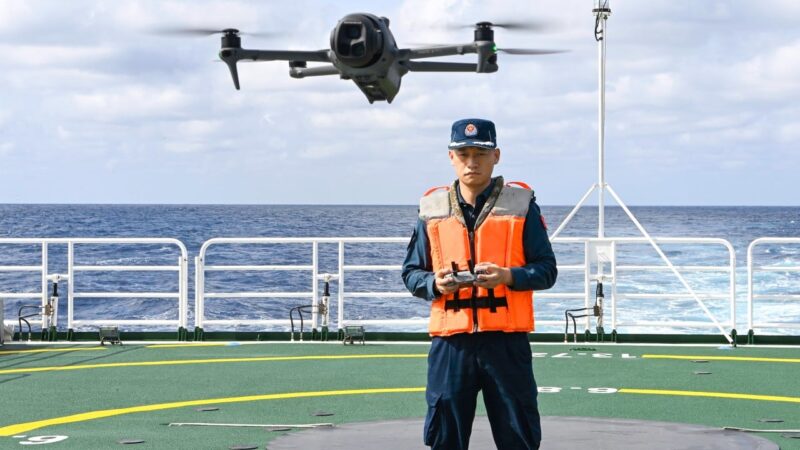 Chinese coastguard reveals growing reliance on drones at Scarborough Shoal