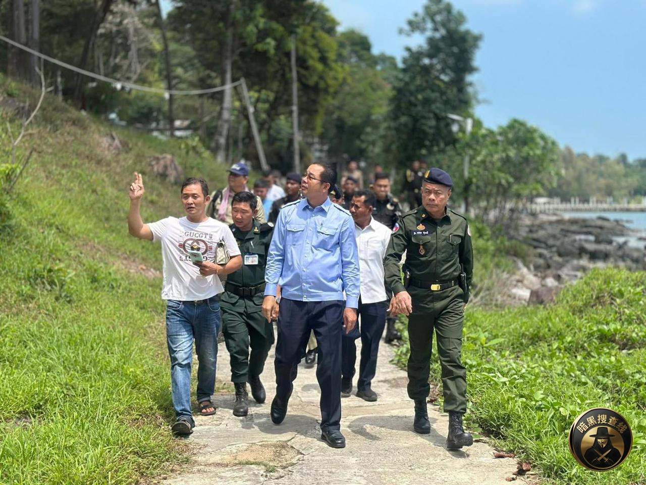 西港省长下达死命令：严禁高龙岛开设赌场及电诈窝点

今天