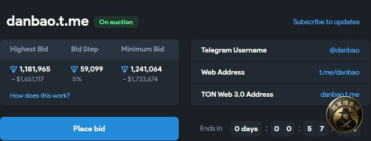 #Telegram重大事件通报 #NFT #虚拟资产