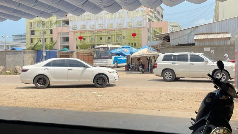 #木牌最新消息：🇰🇭木牌恒河1的军车和大巴车都出来了，不知道