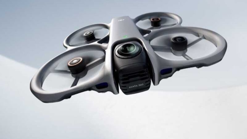DJI unveils its first 360-degree drone amid patent dispute with crosstown rival Insta360