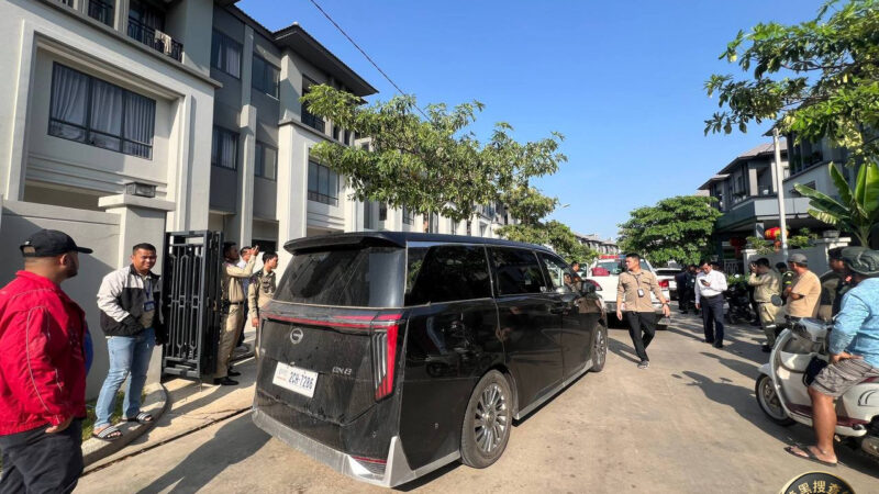 金边警方突击检查135户！5名非法中国人被捕

3月8日