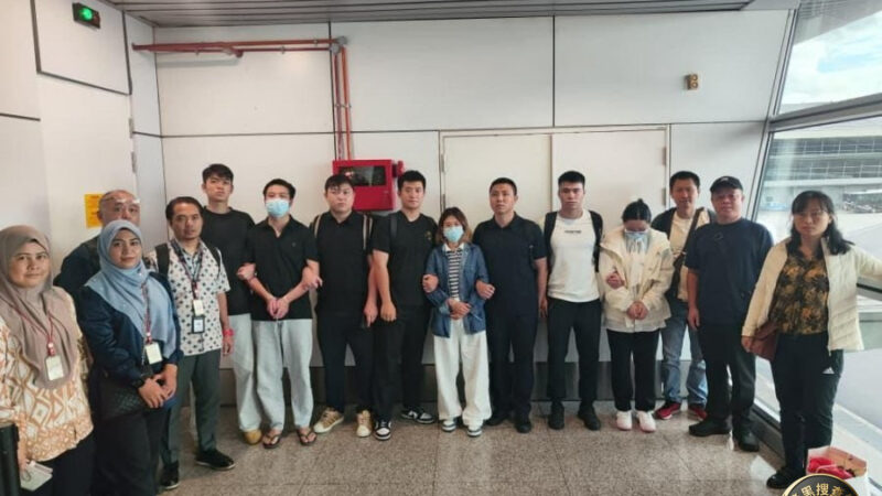 反贪会联手中国破国际诈骗集团 捕16匿藏大马中国首脑