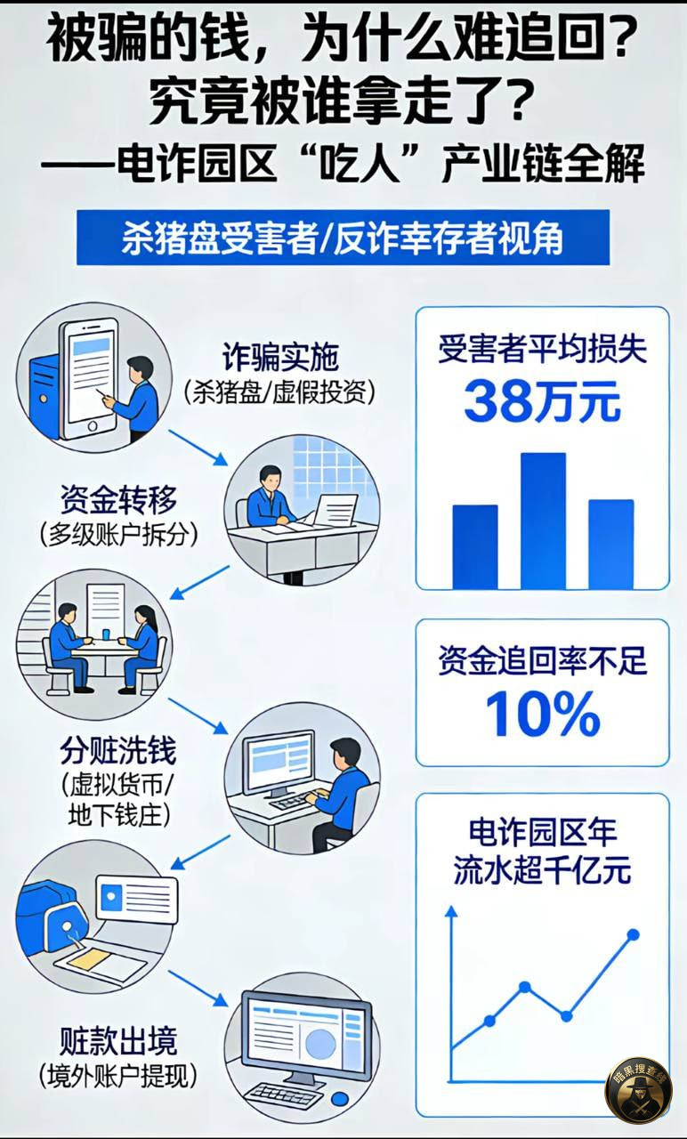 你被骗的钱，为什么永远追不回来？

你被骗的钱，最后去了