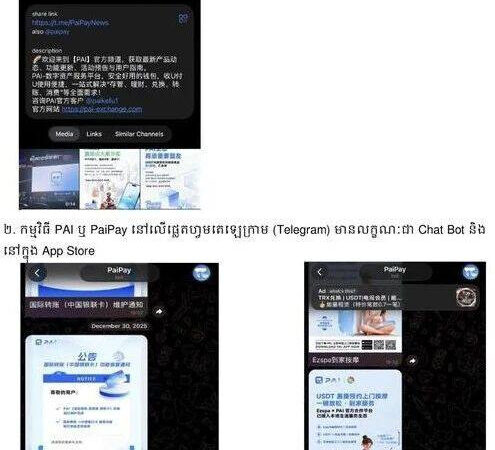 #柬埔寨新闻 柬埔寨国家银行点名 #PAI #PaiPay