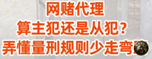 网赌代理算主犯还是从犯？关键看这三点

很多人在网络赌博
