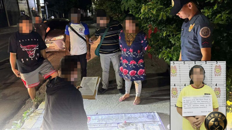 #专盯外国人下手！马尼拉勒索犯开口200万，当场被抓