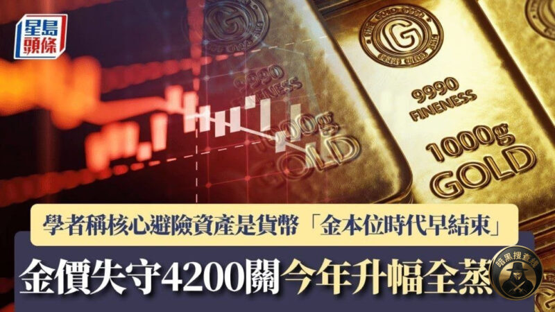 #产业新闻 黄金暴跌至4200，抹去今年以来所有涨幅‼️‼️