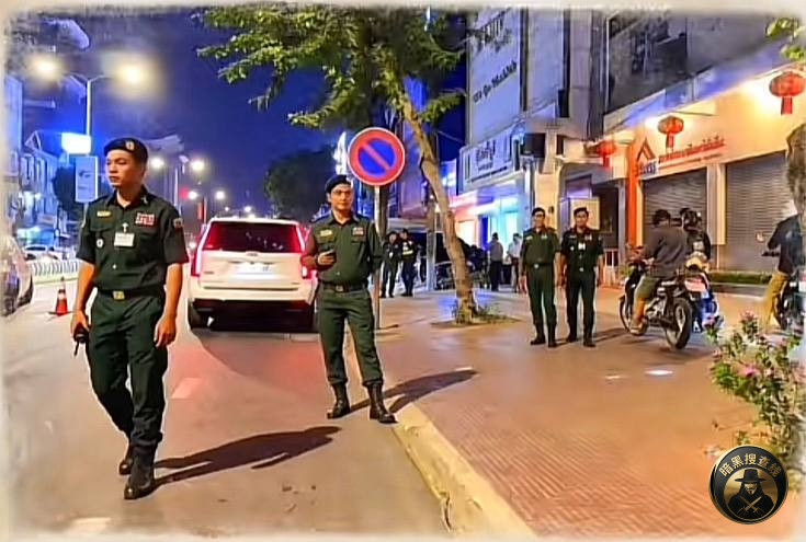 #网友投稿：最近柬埔寨现状 金边路上👮设卡少了很多