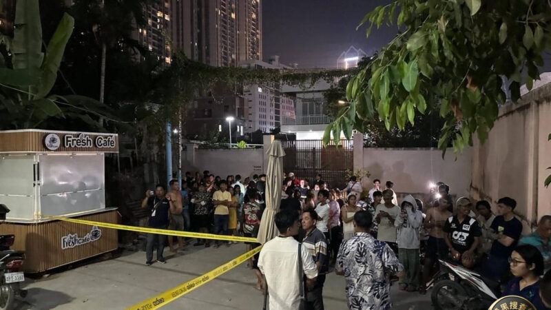 金边房客醉酒行凶：房东因提醒噪音问题被捅身亡

昨晚7时