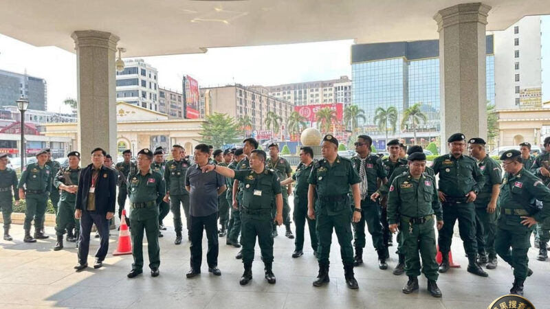 🇰🇭木牌泰坦园区被突袭最新消息：警方突袭木牌泰坦赌场，抓捕2