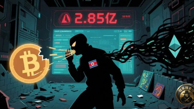 #国际新闻 🇰🇵 2.85亿被盗后，朝鲜黑客正在“吞掉”加密
