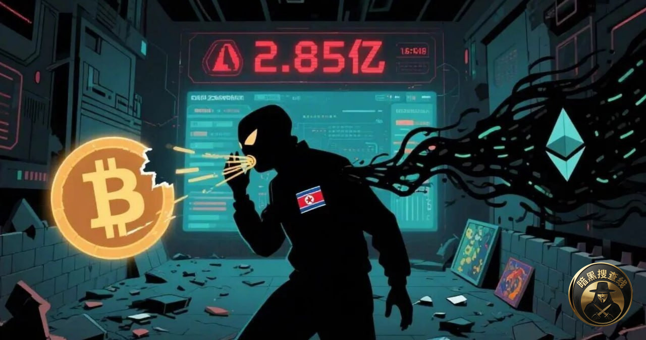 #国际新闻 🇰🇵 2.85亿被盗后,朝鲜黑客正在“吞掉”加密 #国际新闻 🇰🇵 2.85亿被盗后,朝鲜黑客正在“吞掉”加密