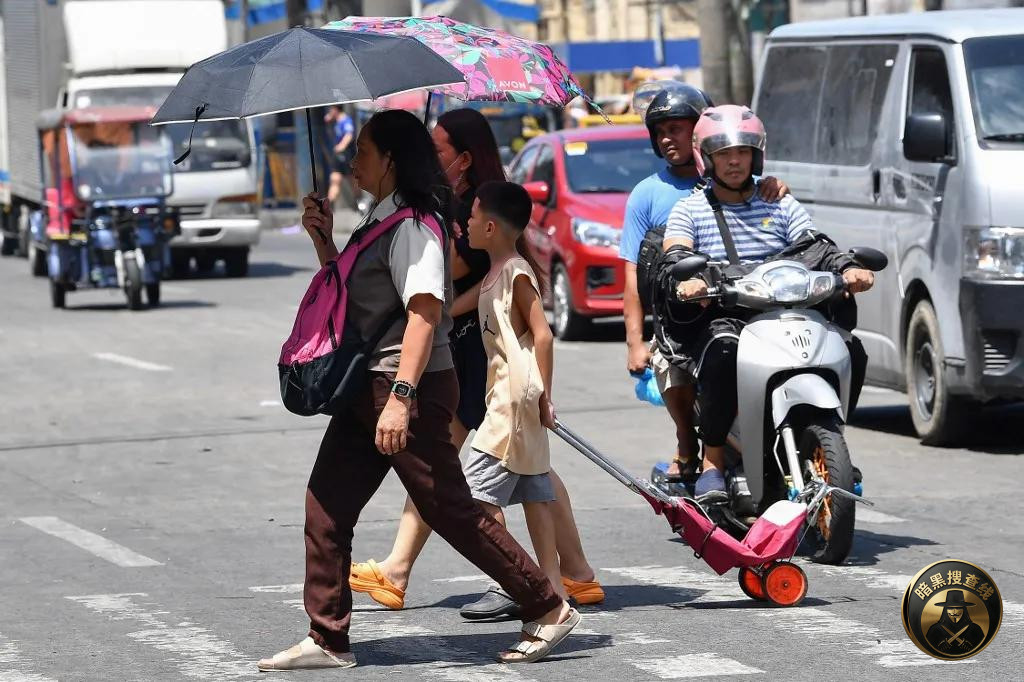 马尼拉极端高温来袭！多地体感温度突破43°C

菲律宾气