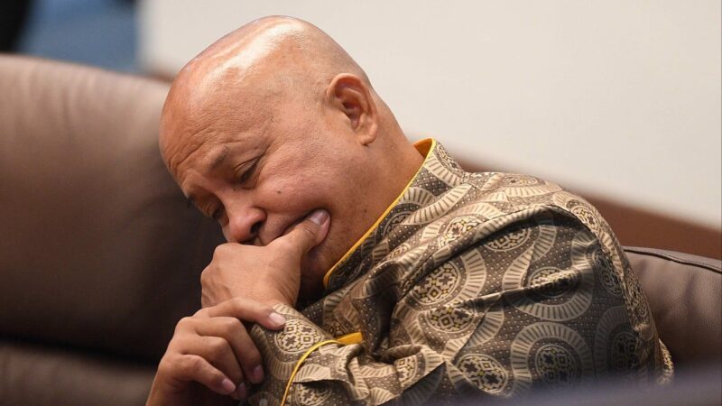 Philippine justice chief orders arrest of senator wanted by ICC
