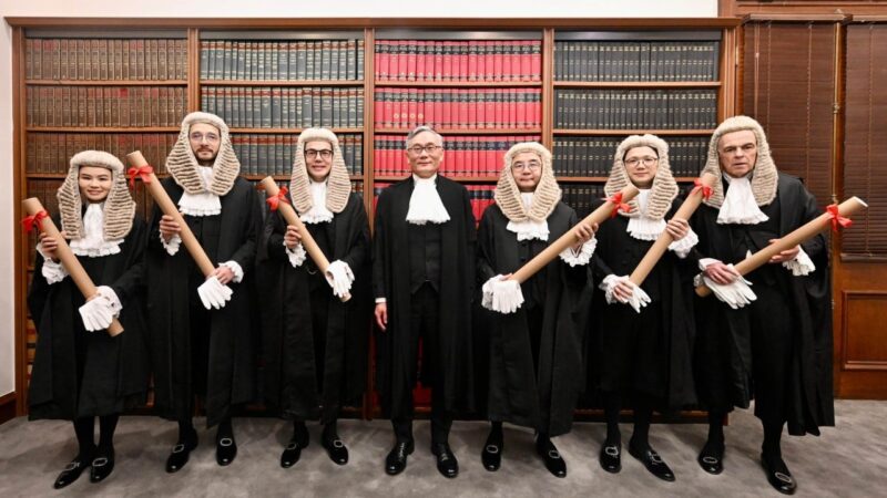 Hong Kong chief justice urges senior counsel to uphold public trust in courts