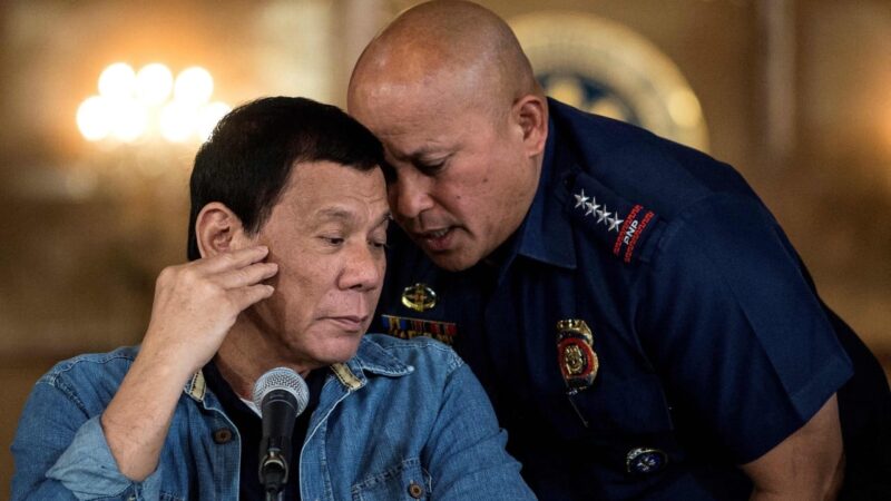 Philippine lawmaker holes up in Senate as ICC confirms drug war warrant