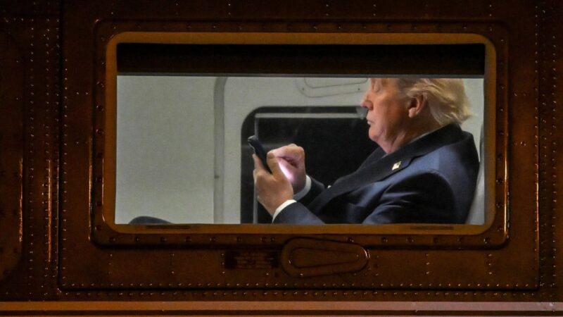 Rapid-fire to restrained: China state visit reveals a changed Trump on social media